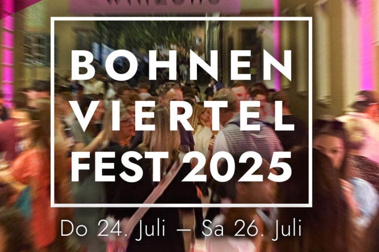Bohnenviertelfest von 24. Juli bis 26. Juli 2025